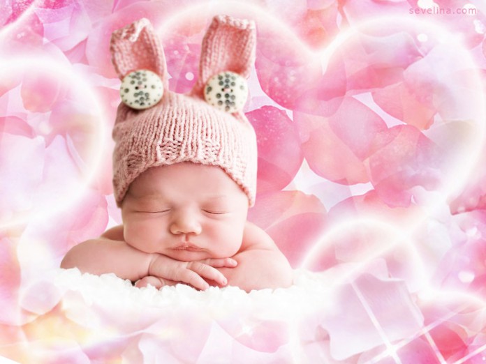 Baby Bunny romantic valentine wallpaper 2014