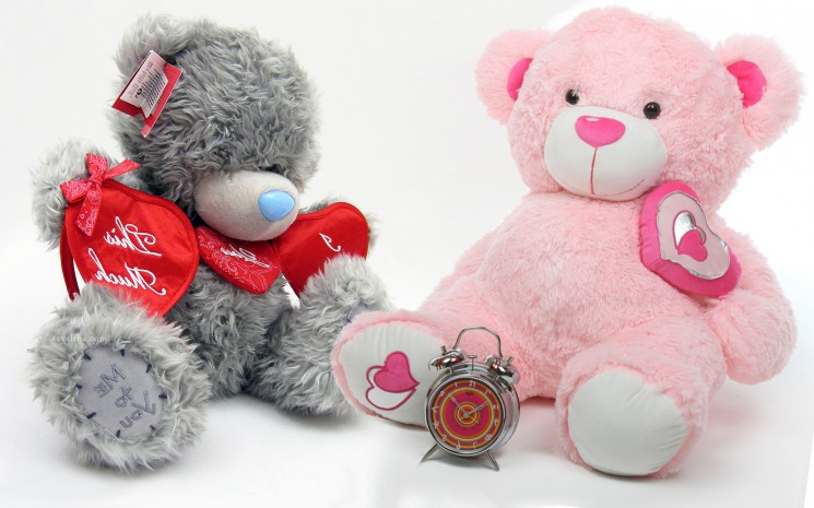 cute teddies bear love you valentine day wallpaper 2014