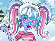 Monster High Dress Up: Abbey Bominable