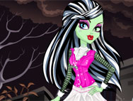 Monster High Dress Up: Frankie Stein Fashion