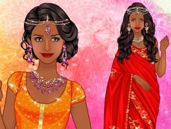 Indian Sari dress up | • Sevelina Games